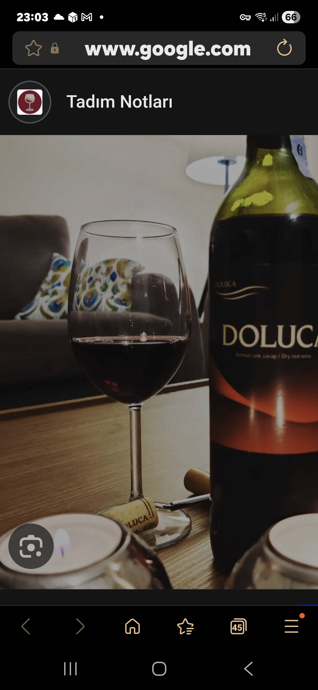 Doluca şarap 70 cl